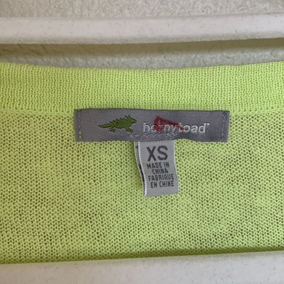 Horny Toad Linen Blend Colorblock Sweater Size XS NWT - Picture 5 of 8